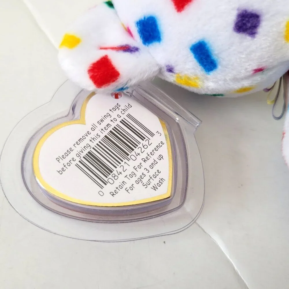 Vintage Ty Beanie Baby Ty 2k Teddy Bear 1999/2000 Original Tags Multicolor